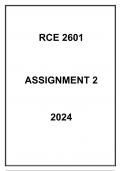 RCE2601 ASSIGNMENT 2 2024