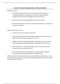 Samenvatting -  (23-24) Ethics, Responsibility and Sustainability (HMA64a)