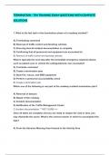 TERMINATION - TIM TRAINING EXAM QUESTIONS WITH COMPLETE SOLUTIONS