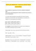 STAT 500 Midterm 1 Answers (Penn State University)