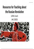 Russian revolution notes