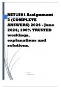 NST1501 Assignment 3 (COMPLETE ANSWERS) 2024; 100% TRUSTED workings, explanations and solutions.