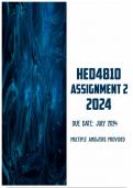 HED4810 Assignment 2 2024 | Due July 2024