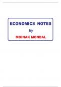 ECONOMICS NOTES