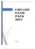 CMY1502 EXAM PACK 2024