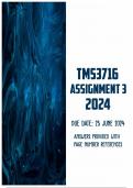 TMS3716 Assignment 3 2024 | Due 25 June 2024