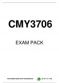 CMY3706 EXAM PACK 2023