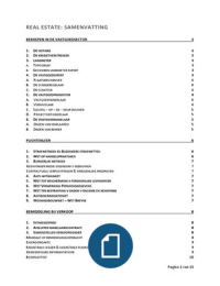 Samenvatting cursus Real Estate