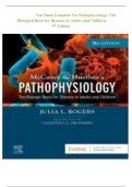 Test Bank Complete For Pathophysiology: The Biological Basis for Disease in Adults and Children 9th Edition/All Updated Chapters