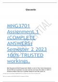  CSP4801 Assignment 1 QUIZ (COMPLETE ANSWERS)2024 (684809) - DUE 22 May 2024 100% TRUSTED workings, explanations and solutions.