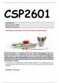 CSP2601 ASSIGNMENT 2 2024