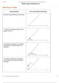 Bisecting of angles