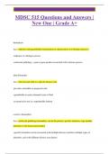 MDSC 515 Questions and Answers pack | New One | Grade A+