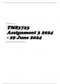 TMS3723 Assignment 3 2024 - 29 June 2024