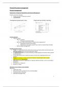 Samenvatting - Financial and Project Management (440026-B-6)