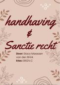 Samenvatting -  Handhavings en sanctierecht (L.22370)