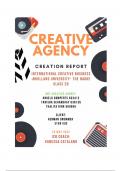Creative Agency (Group Report) Inholland University