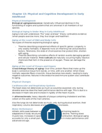 Berk Development Through the Lifespan Ch 13, 14 and partially 15, 16, 17, 18