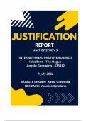 Creative Agency Justification Report