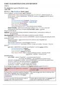 Summary Pearson Edexcel Gcse (9-1) History Early Elizabethan England, 1558-88 Revision Guide and Workbook + App -  History