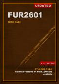 FUR2601 Updated Exam Pack (2024) MayJune [A+ Guaranteed] Fundamental Rights