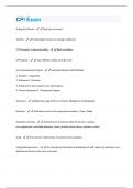 CPI Exam Questions And Answers!!