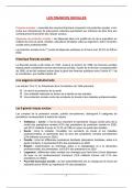 Fiche de révision - Finances sociales - Oral Concours inspecteur des douanes