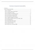 Samenvatting -  Corporate Sustainability (323102-M-6)