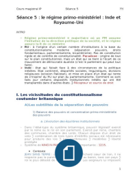 Régime primo-ministériel : Inde et Royaume-Uni