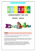 ENG1516 S1 ASSIGNMENT 3 2024