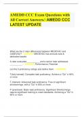 AMEDD CCC Exam Questions with  All Correct Answers// AMEDD CCC  LATEST UPDATE