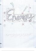 Science Notes (Energy Unit)