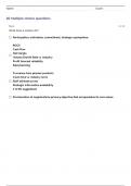 MBA 706 EXAM STUDY GUIDE 2- DR. SALEH