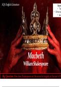 GCSE English Literature Macbeth Revision Powerpoint