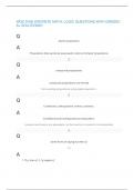 WGU D420 DISCRETE MATH: LOGIC QUESTIONS WITH GRADED A+ SOLUTIONS!!