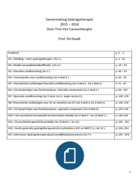 Gedragstherapie : VOLLEDIG ( slides ,notities,boek, artikel, alle voorbeelden)