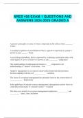   NRES 456 EXAM 1 QUESTIONS AND ANSWERS 2024-2025 GRADED A