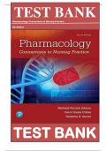 Test Bank - Pharmacology-Connections to Nursing Practice, 4th Edition (Adams, 2019), ISBN:9780134867366 Chapter 1-75 | All Chapters