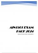 AIN1501 EXAM PACK 2024