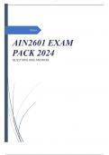 AIN2601 EXAM PACK 2024