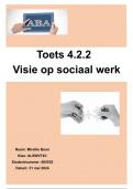 Toets 4.2.2 Visie op sociaal werk