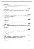 CGS 3767 Final Practice Exam 2 Questions and Answers- Florida Int. University Spring 2024