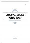 ADL2601 EXAM PACK 2024/2025