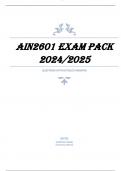 AIN2601 EXAM PACK 2024/2025