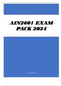 AIN2601 EXAM PACK 2024