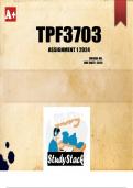 TPF3703 Assignment 1 2024 (ANSWERS)