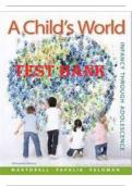 A CHILDS WORLD INFANCY THROUGH ADOLESCENCE 13TH EDITION BY GABRIELA MARTORELL, DIANE PAPALIA, RUTH FELDMAN