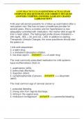 AANP PRACTICE EXAM QUESTIONS ACTUAL EXAM  COMPLETE 2024 QUESTIONS AND CORRECT DETAILED  ANSWERS (VERIFIED ANSWERS) |ALREADY GRADED  A+|BRAND NEW!!