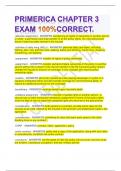 PRIMERICA CHAPTER 3 EXAM 100%CORRECT.