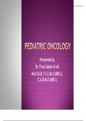 ped oncology Presented by Dr. Firas Sabah Al-Ali M.B.Ch.B, F.I.C.M.S (URO.), C.A.B.M.S (URO.